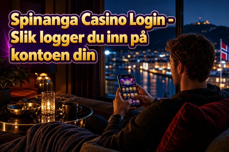 Spinanga Casino Login - Slik logger du inn på kontoen din