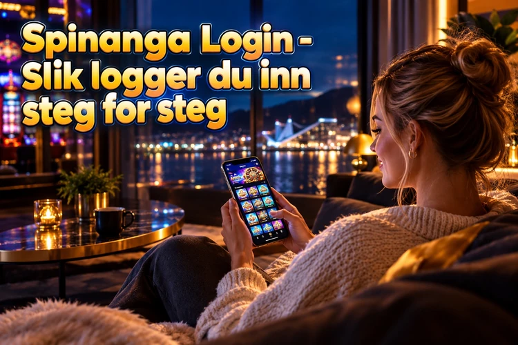 Spinanga Login - Slik logger du inn steg for steg