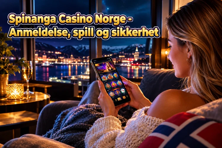 Spinanga Casino Norge - Anmeldelse, spill og sikkerhet